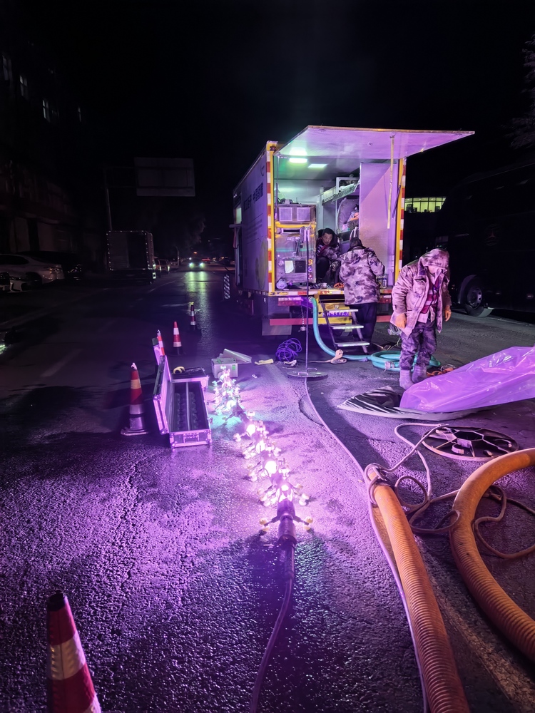 渭滨管道非开挖修复