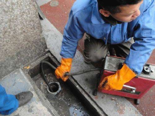 渭滨疏通下水道