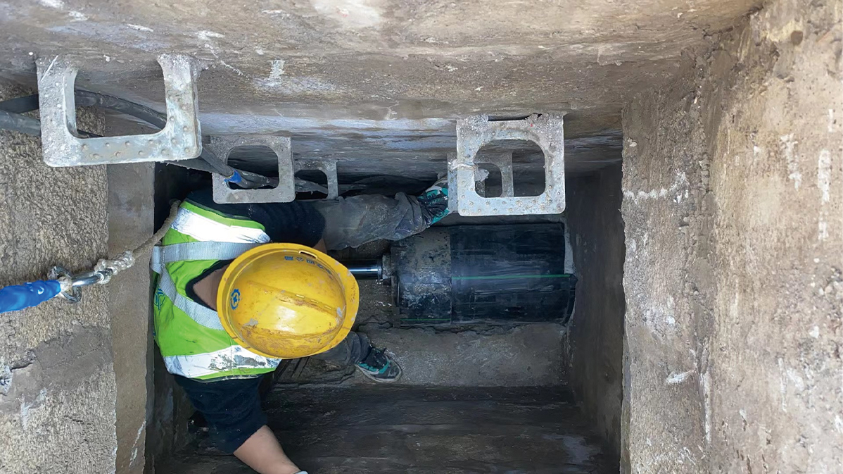 渭滨HDPE短管内衬法